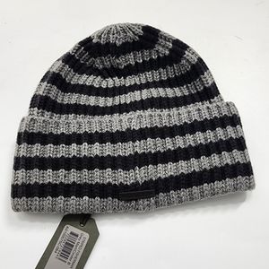 Allsaints Fisherman Striped Beanie
